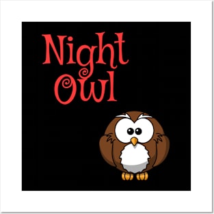 Night Owl Posters and Art